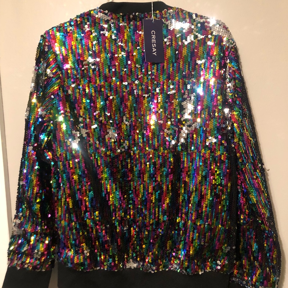 Sequin jacket